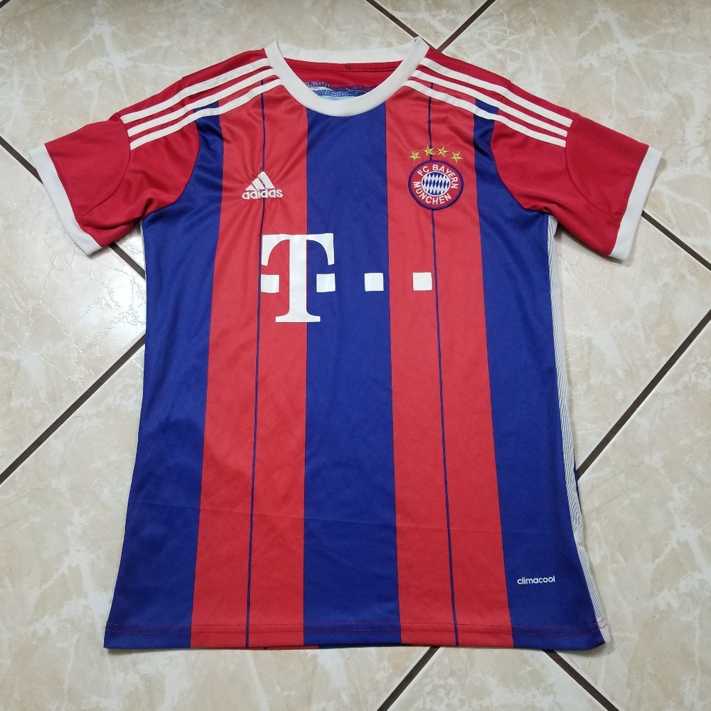 Adidas Bayern Munich Soccer Jersey Men's Small